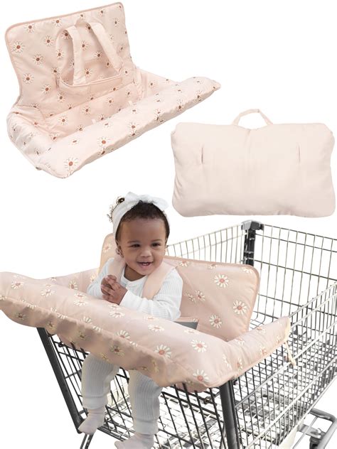 Modern Moments By Gerber Baby Girl Shopping Cart Cover, Pink - Walmart.com