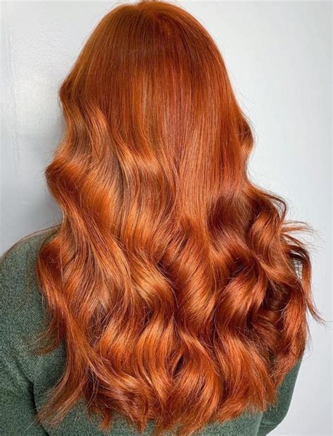 Copper Hair Color Chart