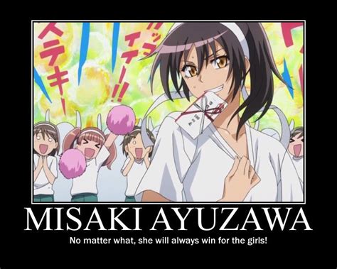 Misaki - No matter what, she will always win for the girls. Usui Takumi ...