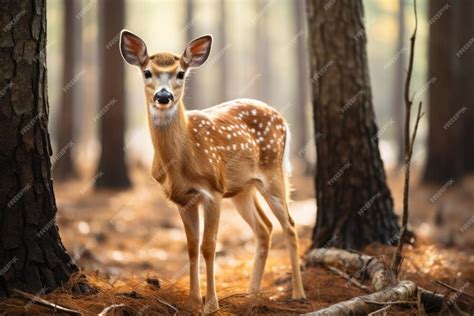 premium photo north carolinas white tailed doe closeup   female