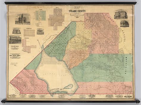 Tulare Lake in 1876 -- the largest body of water west of the