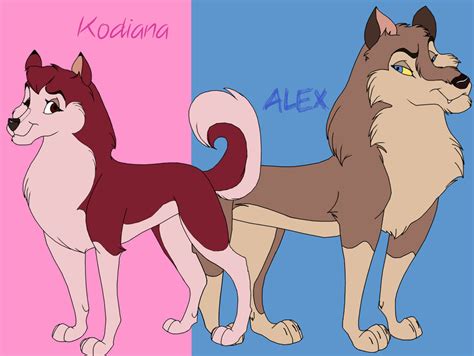 Balto fanart- Aleu and Kodi genderswap by FruttiPony on DeviantArt
