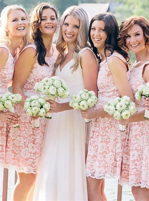 One shoulder bridesmaid dress junior bridesmaid dress lace bridesmaid dress