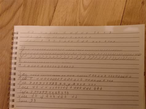 started learning gregg shorthand   thought