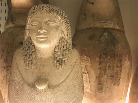 Female figure. Egyptian exhibit. Metropolitan Museum of Art, New York ...