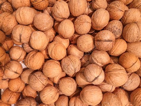 walnuts background natural nutrition ingredient photo  picture