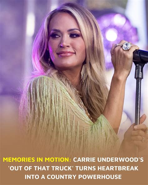 Legendary Tune Tribe - Carrie Underwood’s new hit “Out Of That Truck