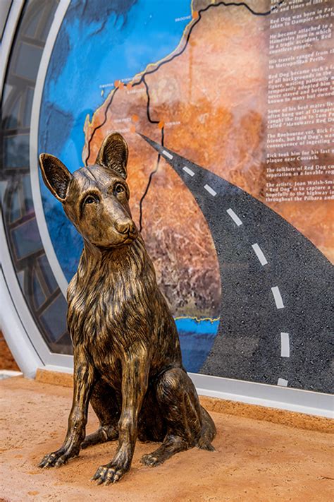news story red dog sculpture unveiled  paraburdoo shire  ashburton