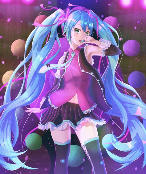 Hatsune Miku - VOCALOID - Image by hatyomugi #3329472 - Zerochan Anime