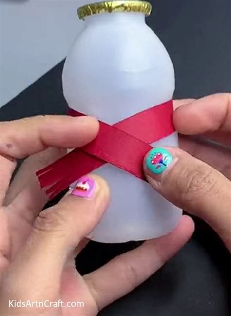 Easy to Make Snowman by Bottle Craft Tutorial - Kids Art & Craft