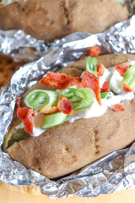 The Best Baked Potatoes in Foil » Homemade Heather