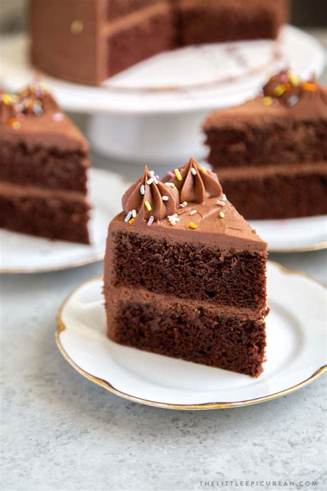 Chocolate Cake Slice
