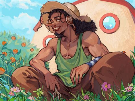 Post by @just-noi · 1 image | Usopp hairstyle, Usopp hair down, One