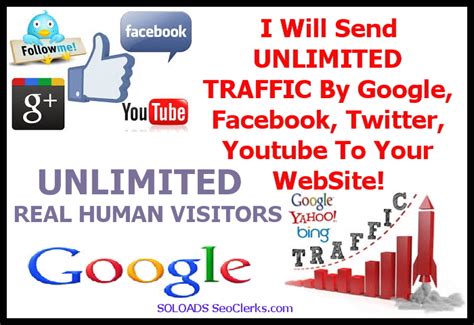 send daily traffic  google social media   website