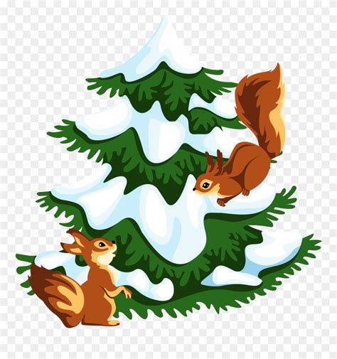 Вышивка Крестом Елка В Снегу Clipart (#883) - PinClipart