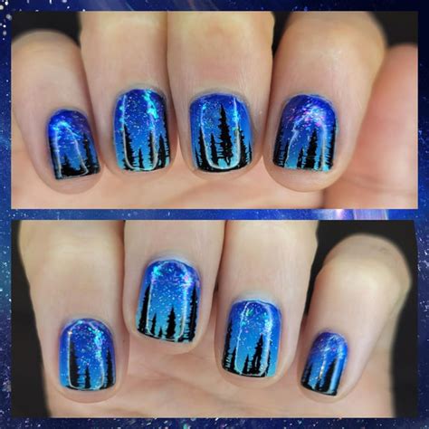 night sky rnails