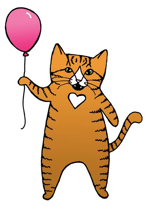 The Blue Tabby With Tea – Ryan Conners KilkennyCat Art