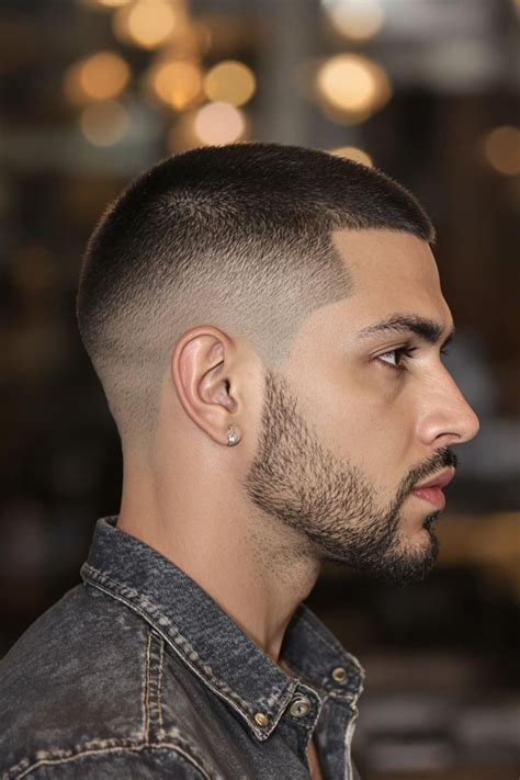 bold  stylish buzz cut hairstyles men  loving