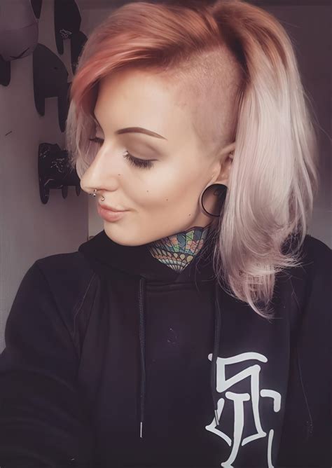 This bold ladies undercut styles look is trending in new york 28