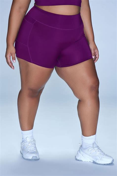 Success Elevate Booty Short - Plum | Fashion Nova