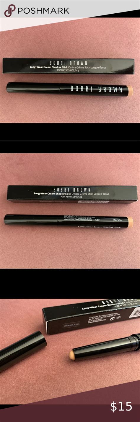 Bobbi Brown long-wear cream shadow stick-Vanilla | Cream shadows, Bobbi ...