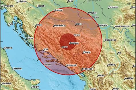 Земјотрес на поширокото подрачје на Сараево - Независен Весник