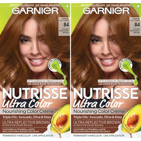 Garnier Color Nutrisse Ultra Color Nutritivo Crema para Cabello, B4 ...