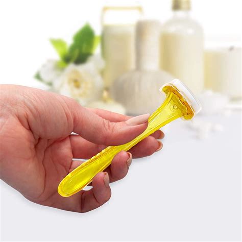 Spa Savvy Bikini Razor 6 Pack - Precision Trimmer for Painless Hair