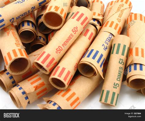 coin wrappers image photo  trial bigstock