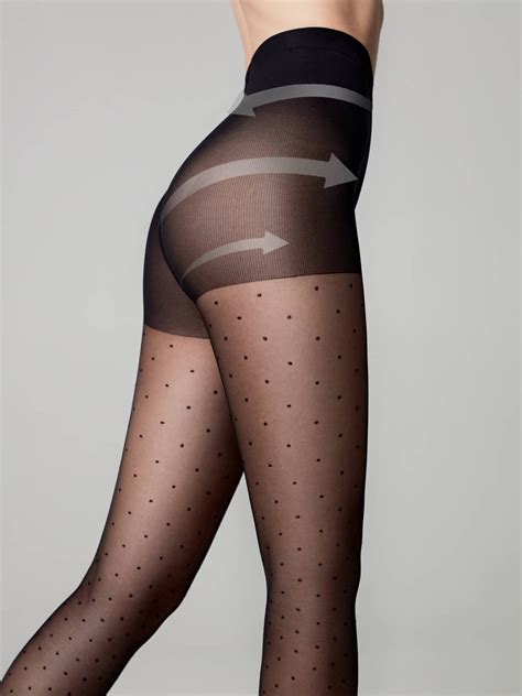 CONTE ELEGANT DOTS SLIM 40 denier women's tights | Socks-Tights.com