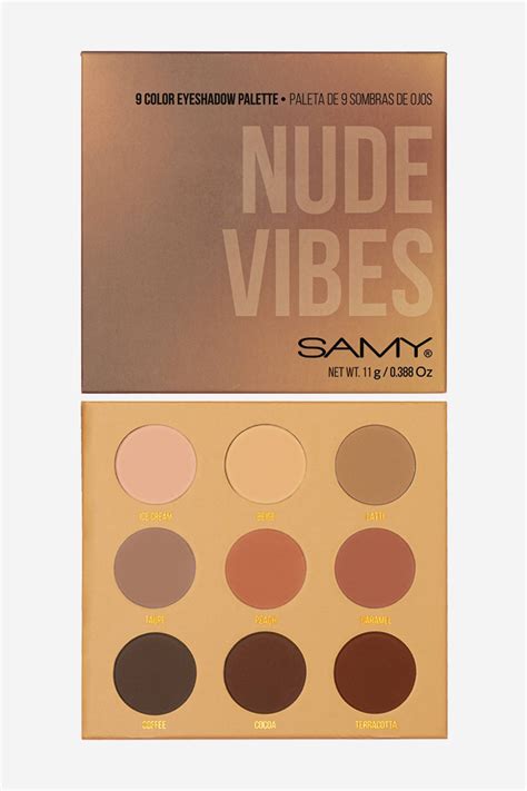 Paleta de Sombras Samy Nude Vibes x9 | Deprati Tienda Online