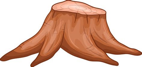 Tree stump clipart design illustration 9399125 PNG