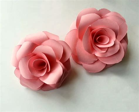 fold paper rose easy  darlene weston blog