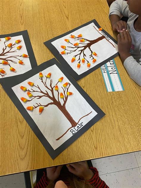 Candy Corn Craft For Preschool