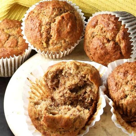 Easy Banana Buttermilk Muffins - Everyday Healthy Recipes