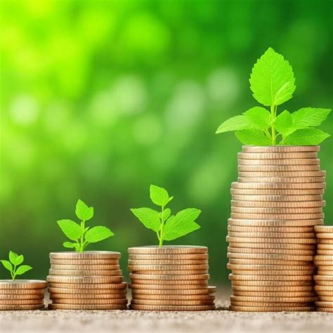 premium ai image growing money