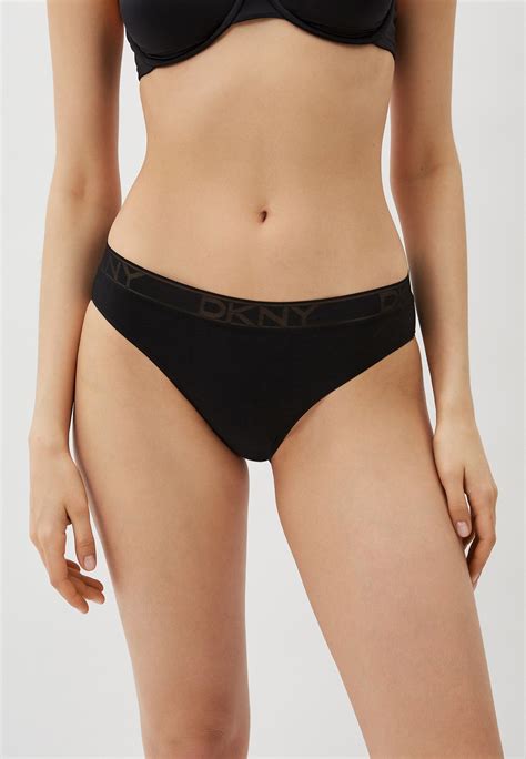 Трусы DKNY Table Tops Cotton, цвет: черный, MP002XW14YER — купить в ...