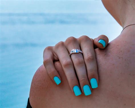 Blue Topaz Michigan Silver Ring, Topaz Waters | Wexford Jewelers