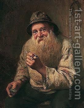 Old Fisherman Painting at PaintingValley.com | Explore collection of ...