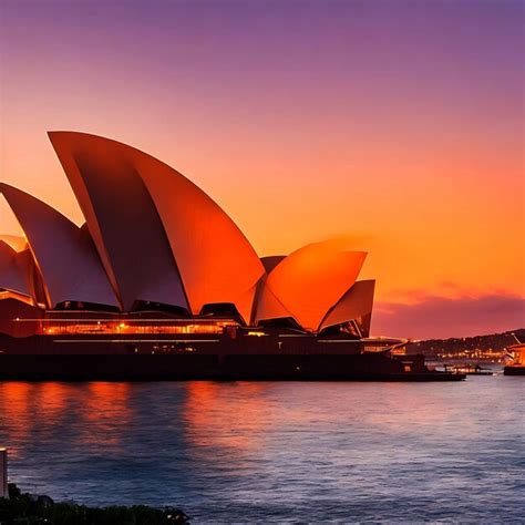 Premium AI Image | Sydney Opera House Beautiful Sydney Opera House ...