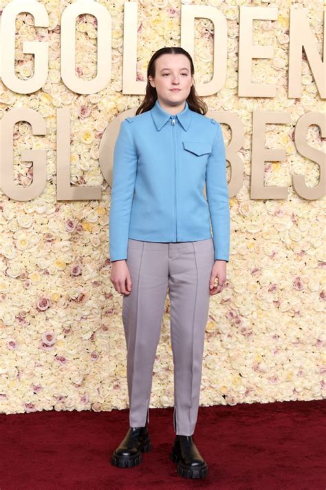 BELLA RAMSEY at 81st Annual Golden Globe Awards in Los Angeles 01/07 ...