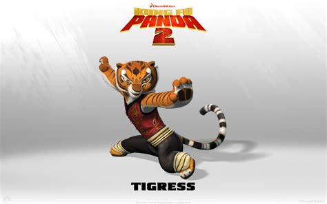 Kung Fu Panda 2 Po And Tigress