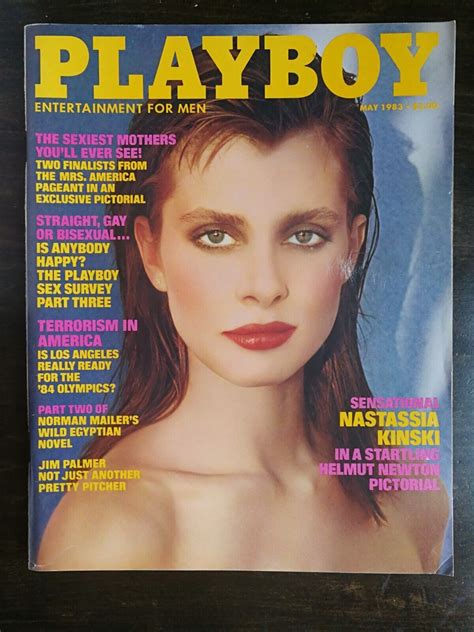 Playboy Magazine May 1983 Playmate Susie Scott Krabacher - Nastassia