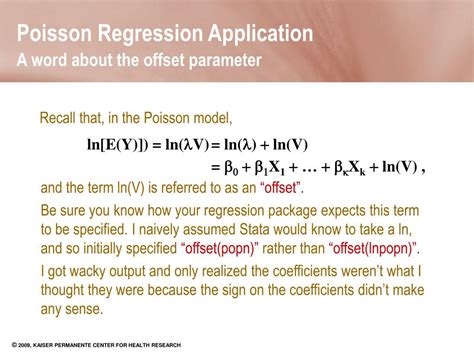 PPT - Poisson Regression Analysis PowerPoint Presentation, free ...