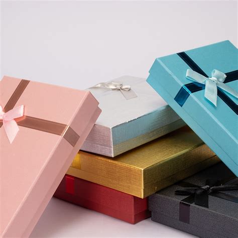 Embalagens E Caixas Para Presentes - Kit 5 Caixas com Laço Decorativo e Espuma | Embalagem de Presente ...