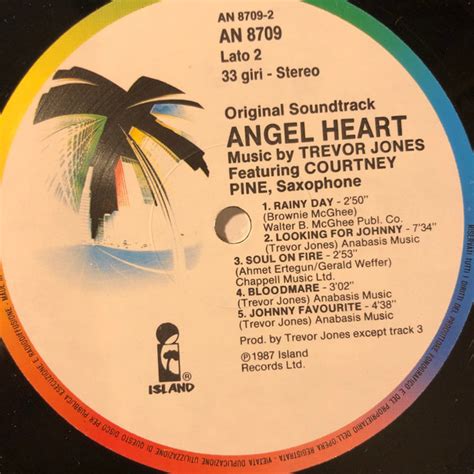 Various | Angel Heart (Original Motion Picture Soundtrack) | Vinyl (LP, Album) | VinylHeaven ...