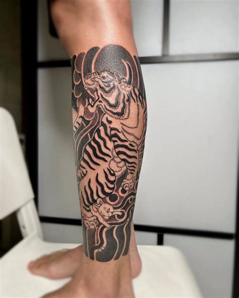 10 Best Japanese Half Leg Tattoo Ideas That Will Blow Your Mind ...