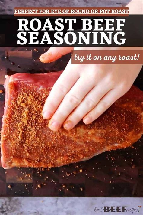 Best Roast Beef Seasoning | Recipe | Roast beef seasoning, Beef ...