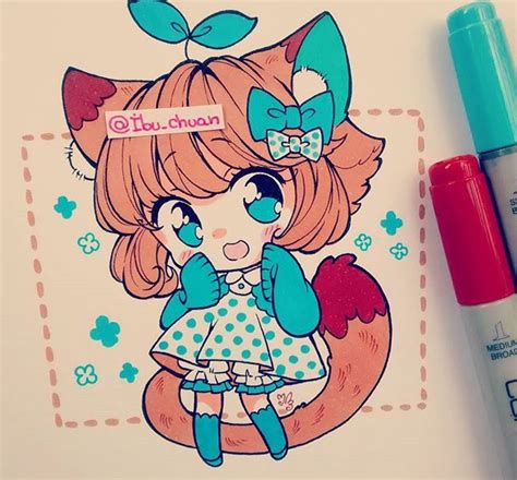 cute chibi drawing  getdrawings