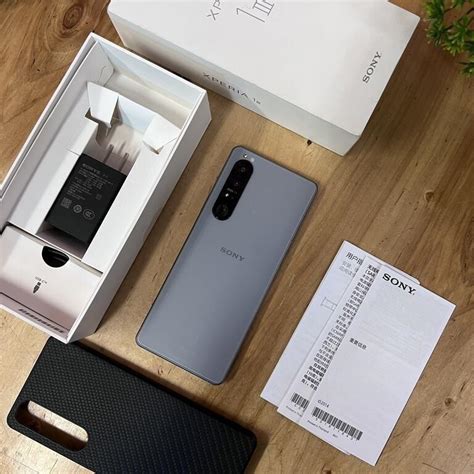 Sony xperia 1 iii mark 3 5G 12/256GB Frosted gray Global Dual Pajak ...
